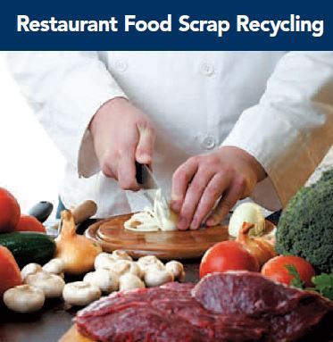 Restaurant Food Scraping Recycling