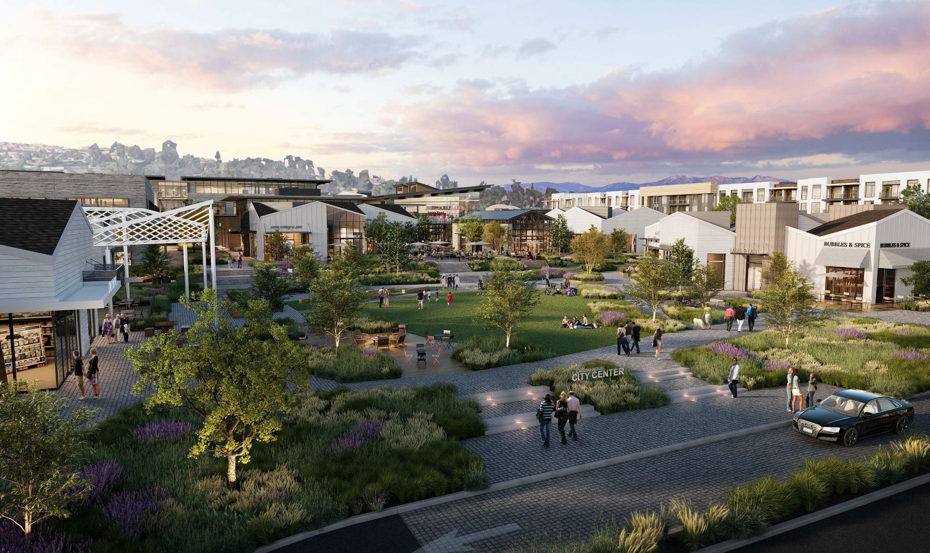 Renderings for City Center Opens in new window