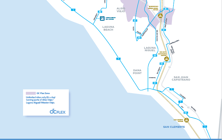 South County Bus Map Opens in new window