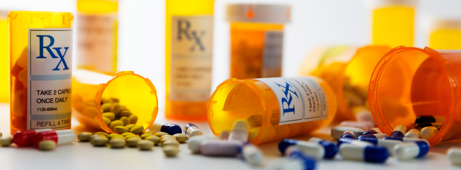 Prescription Containers and Prescription Pills 