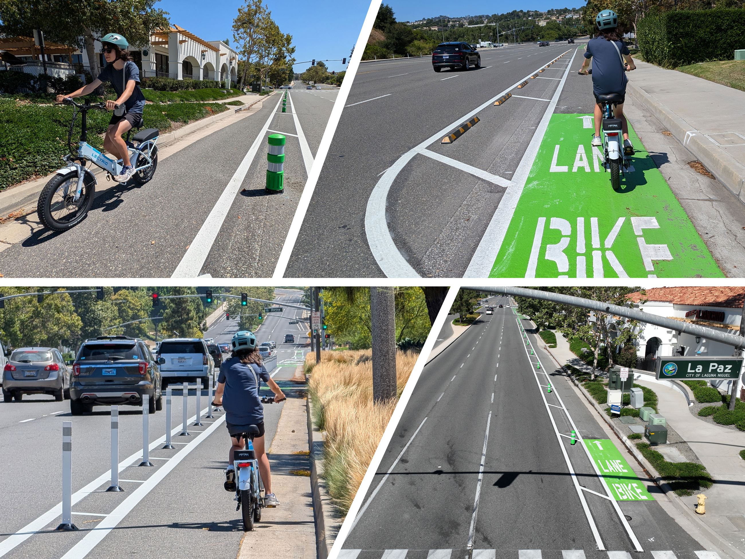 Aliso Creek Road Bikeway Project Installations
